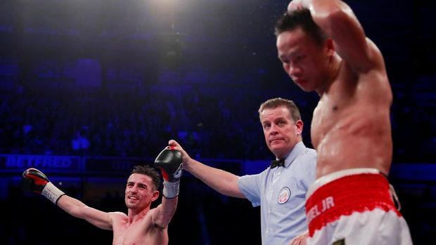 Daud Yordan mengalami kekalahan angka mutlak dari Anthony Crolla.