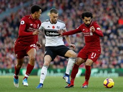 Hasil Liverpool vs Fulham: Salah dan Shaqiri Menangkan Si Merah 2-0