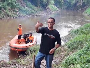 Anies: Jika Air Hujan Masuk ke Tanah, Insyaallah Tak Ada Banjir Anies: Jika Air Hujan Masuk ke Tanah, Insyaallah Tak Ada Banjir