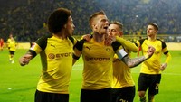 Marco Reus sedang menjalani start terbaiknya musim ini setelah tampil produktif di awal musim. (Wolfgang Rattay/Reuters)
