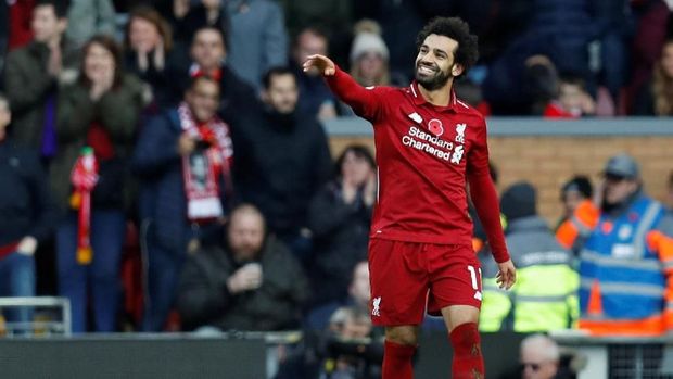 Mohamed Salah merupakan pencetak gol terbanyak Liverpool saat ini.