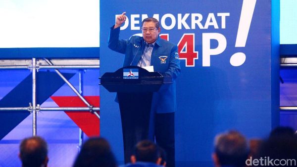 Momen SBY Tutup Pembekalan Caleg DPR dari Demokrat