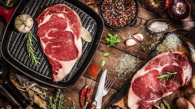 ilustrasi daging