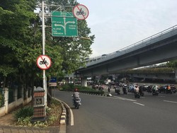 Ini Lokasi ABG Cengtri Nyelonong ke Tol Tomang
