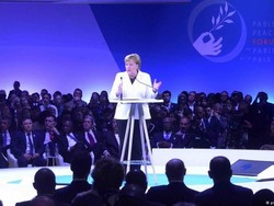 Kanselir Jerman Angela Merkel Ingatkan Pentingnya Perdamaian Dunia