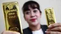 Turun, Harga Emas Antam Kini Rp 654.000/Gram