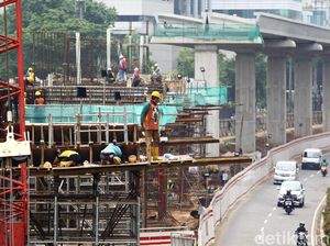 Sudah Sampai Mana Proyek LRT Jabodebek?
