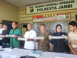 Benih-benih Lobster Senilai Rp 6 M di Jambi Diamankan Polisi
