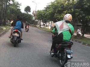 Oleh-oleh Driver Ojol untuk Sang Anak di Hari Ayah