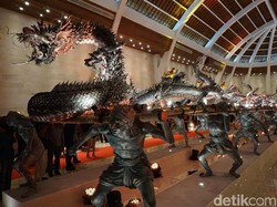 Keren! Bali Punya Patung Naga Perak Terbesar di Indonesia