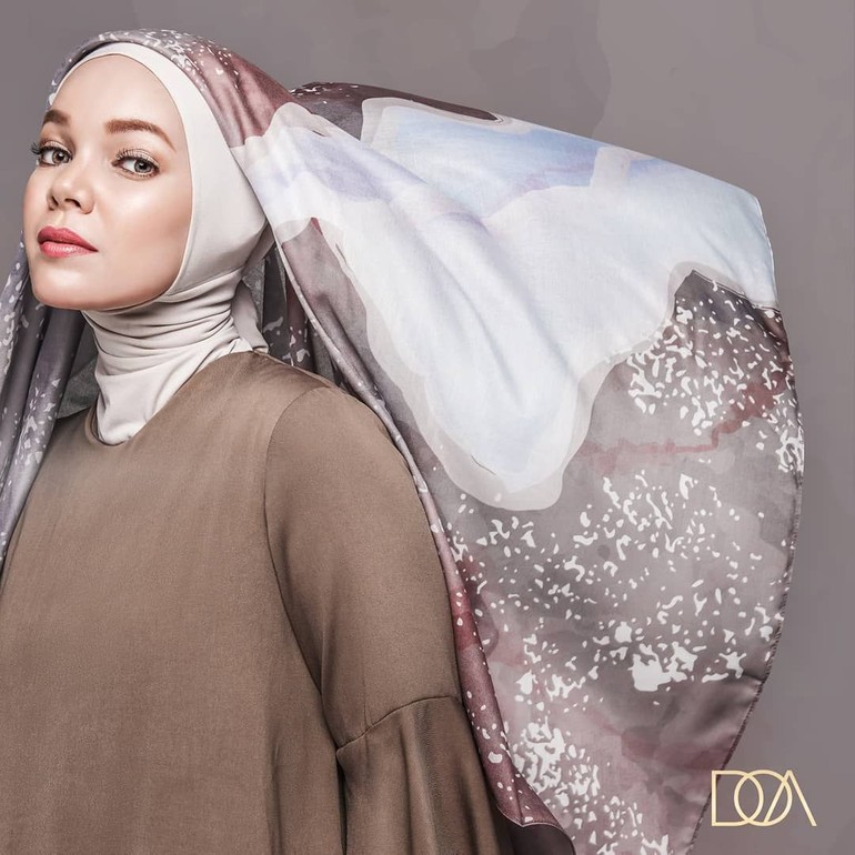 Foto Intip Desain Busana Muslim Doa Buatan Dewi Sandra