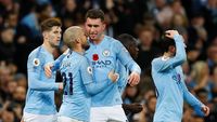 Manchester City Ungguli Manchester United 1-0 di Babak I Manchester City Ungguli Manchester United 1-0 di Babak I