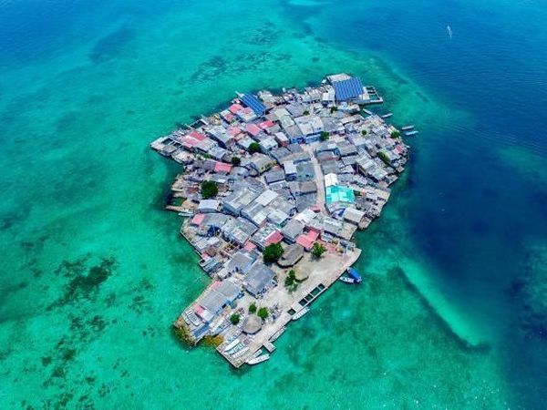 Foto: Pulau Terpadat Sedunia, Tanpa Kriminal & Polisi