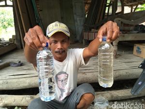Air Sumur Warga Berubah Warna Diduga Tercemar Pupuk Cair