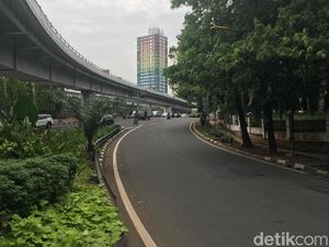 Melihat Lokasi ABG Cengtri Masuk Tol Tomang, Jelaskah Rambunya?