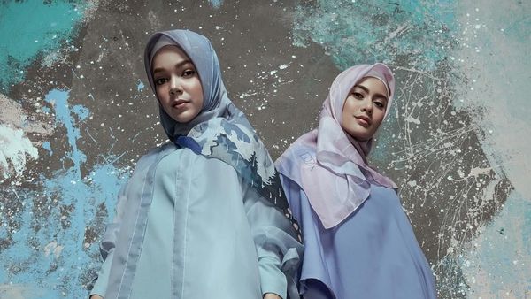Foto: Intip Desain Busana Muslim Doa, Buatan Dewi Sandra