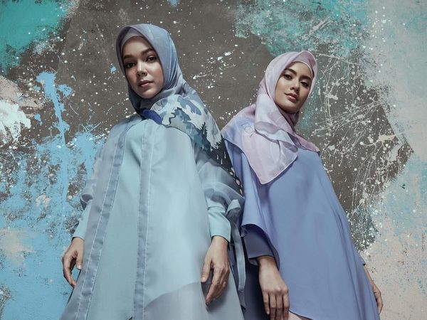 Foto: Intip Desain Busana Muslim Doa, Buatan Dewi Sandra
