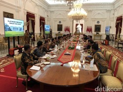 Kumpulkan Bupati di Istana, Jokowi Bahas Kondisi Ekonomi