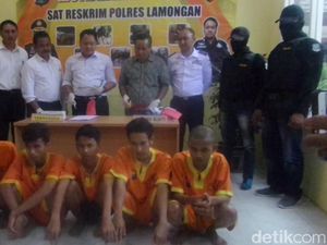 Biang Matinya Traffic Light di Lamongan Dibekuk, Pelakunya 5 Orang