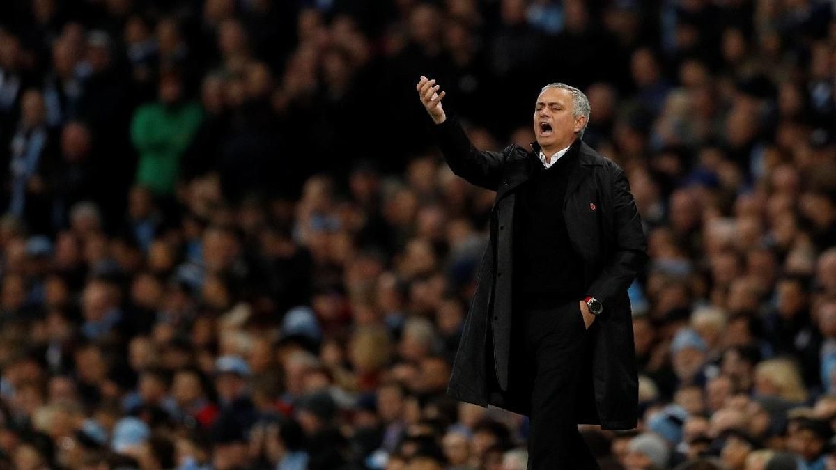 Manajer Manchester United, Jose Mourinho. (Foto: Darren Staples/Reuters)