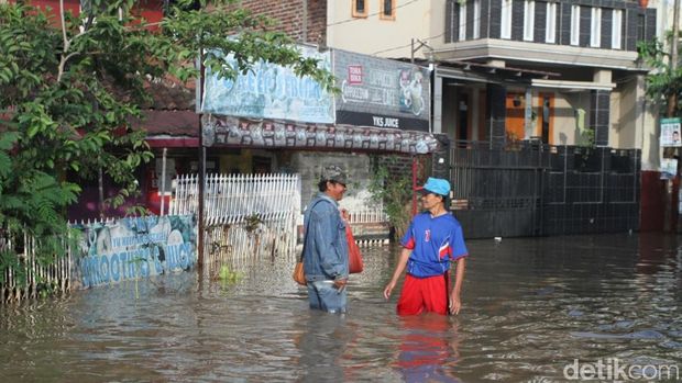 Lima Hari Tergenang, Banjir di Kabupaten Bandung Meluas 