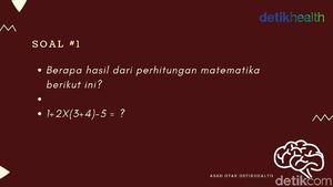 Jaga Otak Tetap Sehat dengan Matematika, Bisa Pecahkan Soal Ini?
