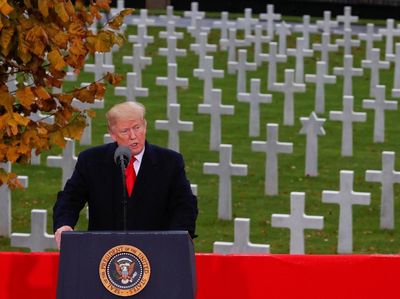 Trump Hingga Ratu Elizabeth II Peringati 100 Tahun Berakhirnya PD I