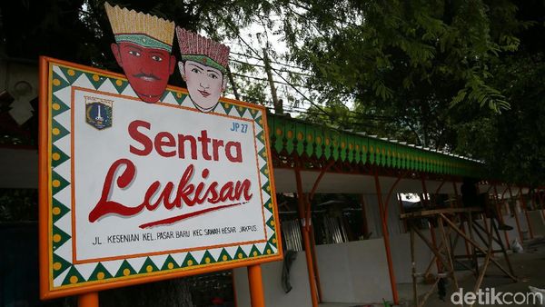 Revitalisasi Sentra Lukisan Pasar Baru