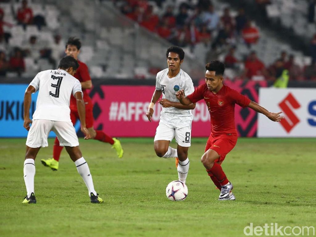 Comeback, Indonesia Menang 3-1 atas Timor Leste