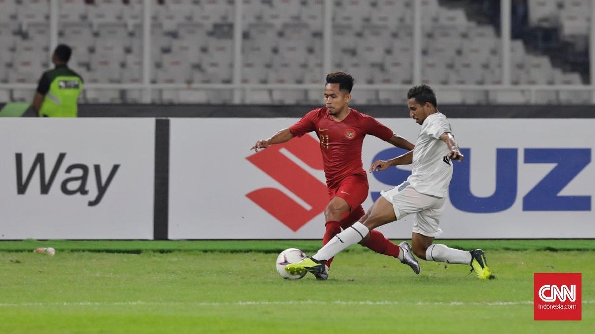Andik Vermansah di Timnas Indonesia Piala AFF 2018, kanan oke, kiri juga oke (CNN Indonesia/Adhi Wicaksono)