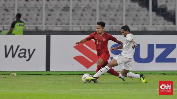 Timnas Timor Leste untuk kali pertama mencetak gol ke gawang Timnas Indonesia.