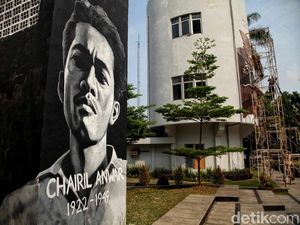 Kerennya Mural Tokoh Seniman di Taman Ismail Marzuki