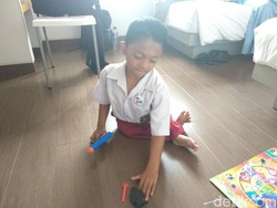 Adul Bocah Difabel, Nggak Suka Matematika dan Ingin Jadi Pemadam Kebakaran