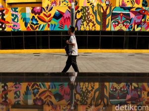 Di Balik Kolaborasi Mural Seniman Australia-Indonesia di TIM Jakarta