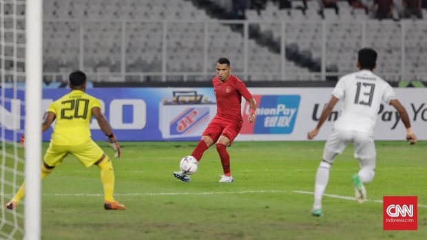 Beto Goncalves berhasil mencetak gol ketiga Timnas Indonesia vs Timor Leste.