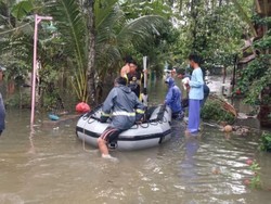 1.200 Jiwa Terdampak Banjir Luapan Sungai Cikidang Pangandaran