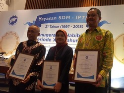 Berjasa di Bidang IPTEK, 3 Ilmuwan Diganjar Habibie Award