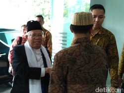 Maruf Amin Hadiri Rapat MUI, Bahas Keutuhan Bangsa Jelang Pilpres