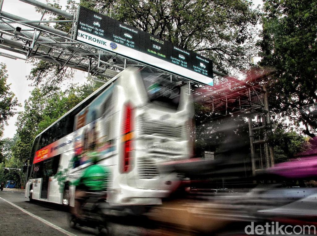 Motor Dilarang Memasuki Kawasan ERP di Jakarta