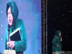 Pengunjung InnoCreativation Lesehan Bareng Tri Rismaharini