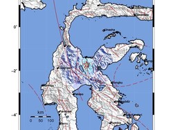 Gempa M 4,6 Dirasakan di Poso