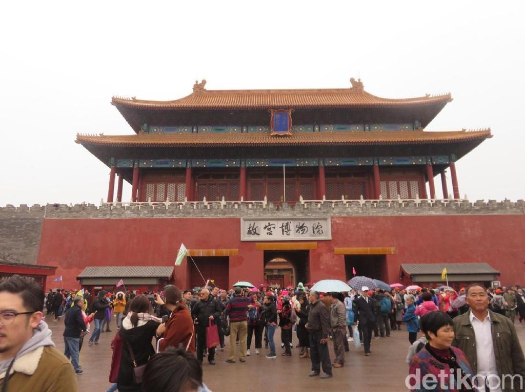 Lautan Manusia di Forbidden City, Ikonnya China Lautan Manusia di Forbidden City, Ikonnya China