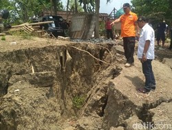 Tanggul Bengawan Solo Kembali Longsor, Rumah dan Kandang Direlokasi