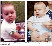Foto Sekeluarga, Pangeran Louis Disebut Mini-Me Kate Middleton