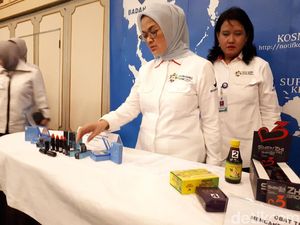BPOM Sita Rp 134 M Obat dan Kosmetik, Jamu Hingga Pensil Alis Berbahaya