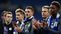 14. Leicester City. Klub Liga Inggris, yang baru saja dirundung duka usai tewasnya sang pemilik, diketahui harus membayar gaji pemainnya sebesar 131 juta euro atau sekitar Rp 2,1 triliun. (Foto: Michael Steele/Getty Images)