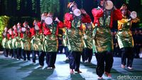 Atraksi Kesenian Meriahkan HUT Brimob ke-73