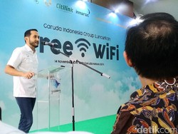 Begini Cara Free WiFi Hadir di Pesawat Garuda dan Citilink