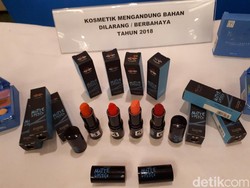 BPOM Tarik Lipstik dan Eyeshadow Beracun, Ini Daftarnya