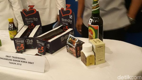 Penampakan Jamu Hingga Pensil Alis Palsu yang Diamankan BPOM